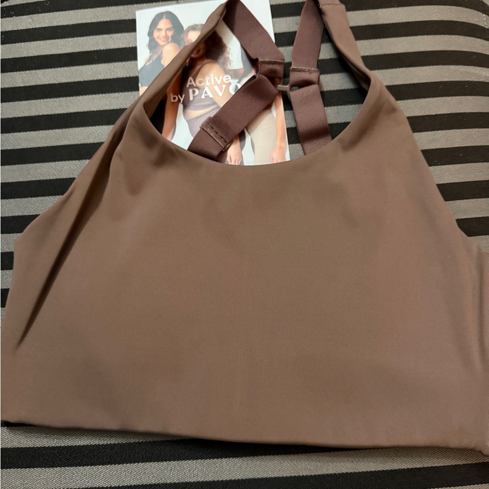 New PAVOI Bra. Mauve Bralette Active Size Small